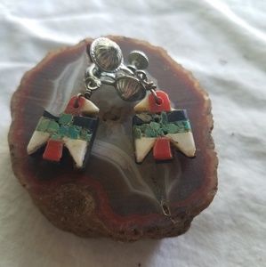 Earrings thunderbird